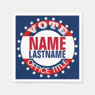 Campaign Template Custom Napkins