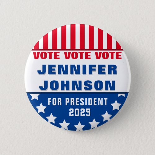 Campaign Template Custom Red and Blue Button