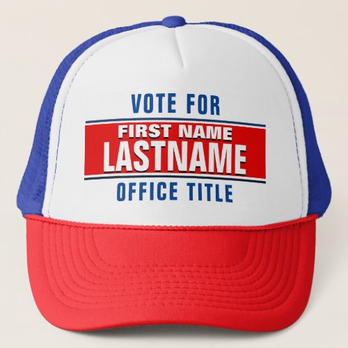 Campaign Template Custom Trucker Hat