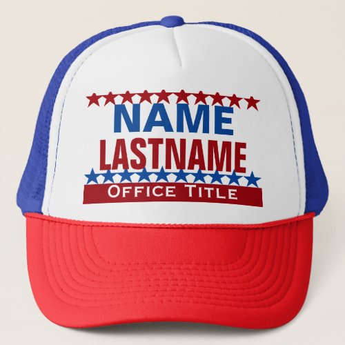 Campaign Template Custom Trucker Hat