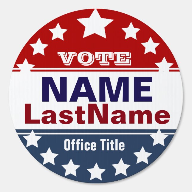 Campaign Template Customize Sign (Front)