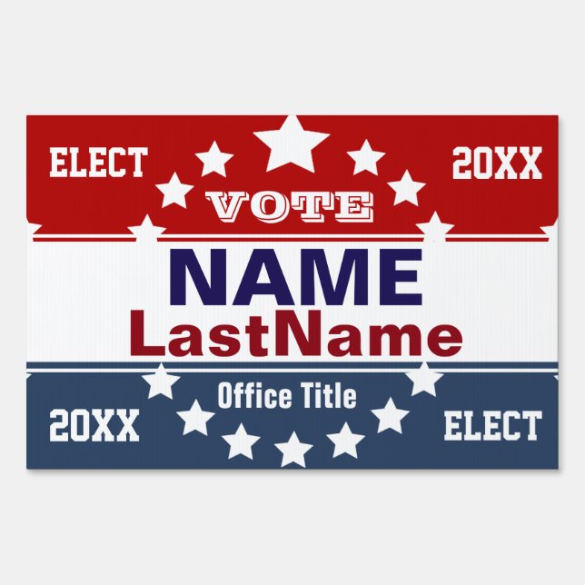Campaign Template Customize Sign (Front)