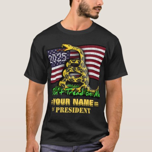 Campaign Template Dont Tread on Me T_Shirt