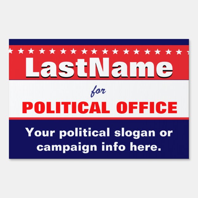 Campaign Template Sign (Front)