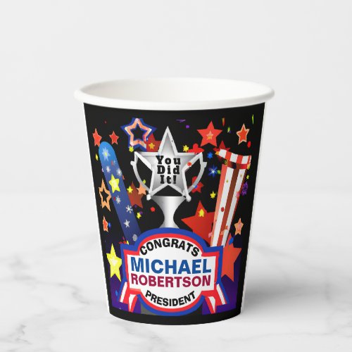 Campaign Winner Congratulations  Coffee Mug Paper Cups