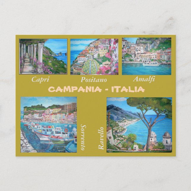 Campania, Italy - Postcard (Front)