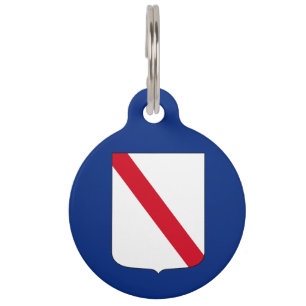 Campania (Region of Italy) flag Pet ID Tag