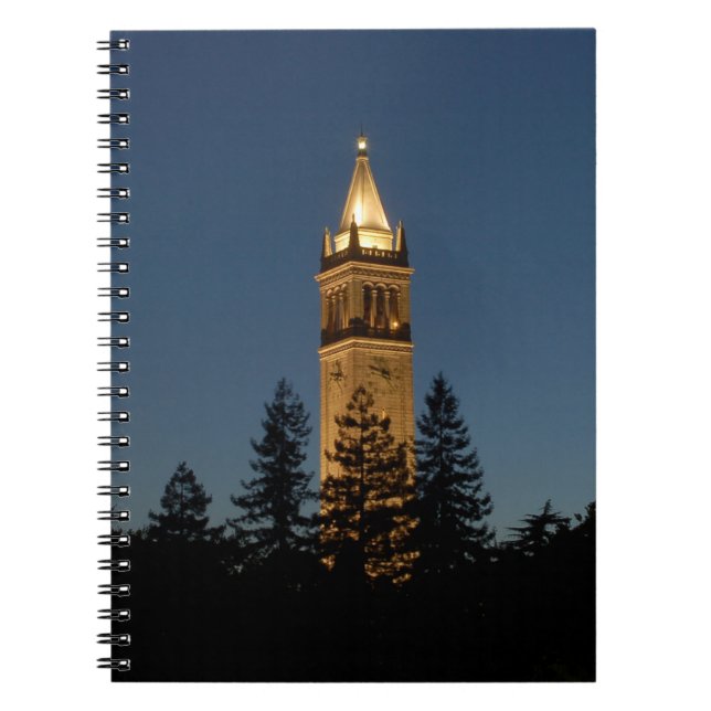 Campanile at Night Notebook (Front)