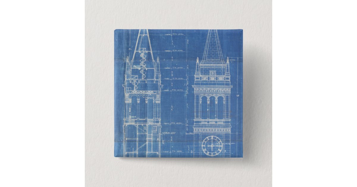 Campanile Blueprint Button 