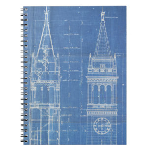 Campanile Blueprint Notebook