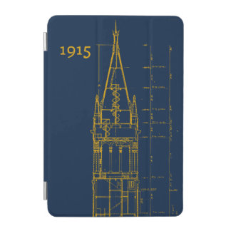 Campanile Interior Blueprint iPad Mini Cover