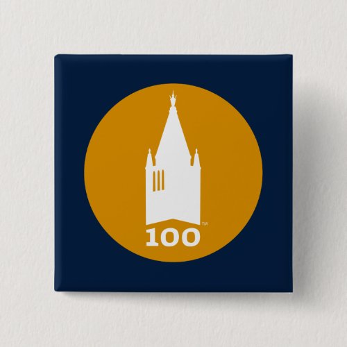 Campanile on Blue Button