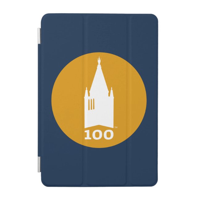 Campanile on Blue iPad Mini Cover (Front)