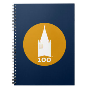 Campanile on Blue Notebook