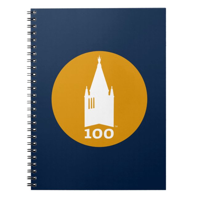 Campanile on Blue Notebook (Front)