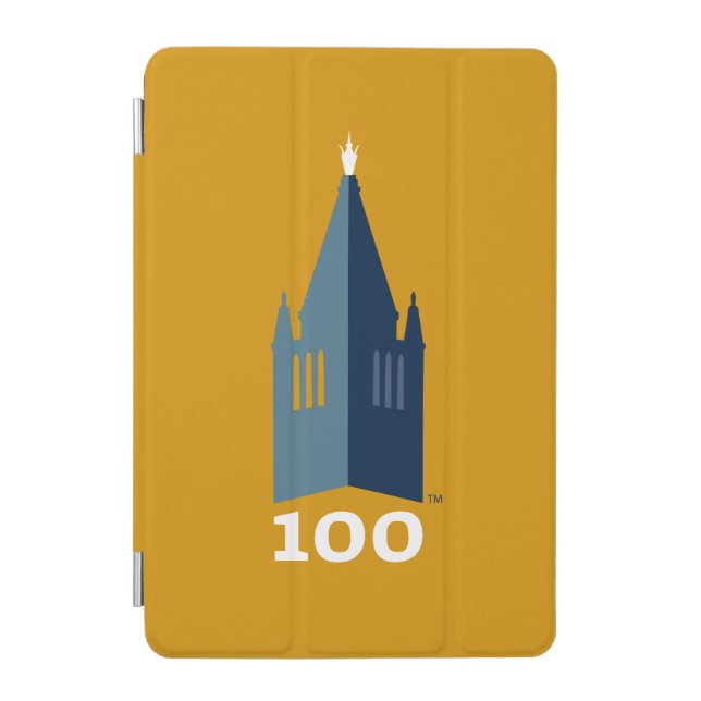 Campanile on Gold iPad Mini Cover (Front)