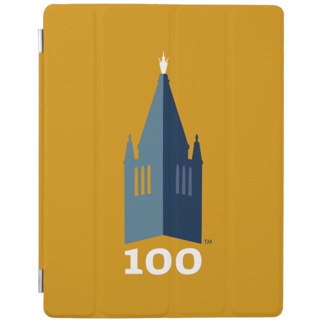 Campanile on Gold iPad Smart Cover (Front)