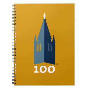 Campanile on Gold Notebook
