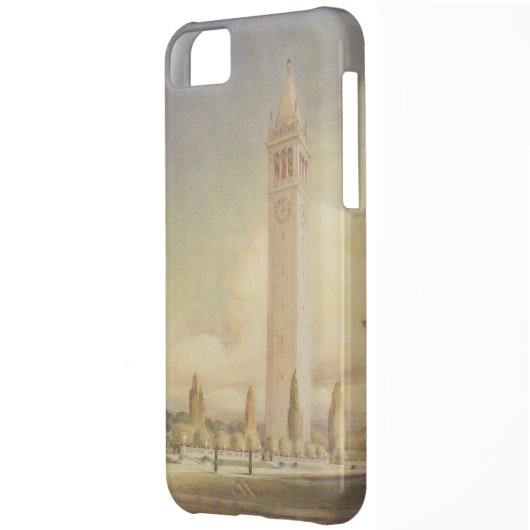 Campanile Rendering Case-Mate iPhone Case (Back Left)