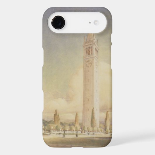 Campanile Rendering Case-Mate iPhone Case (Back)