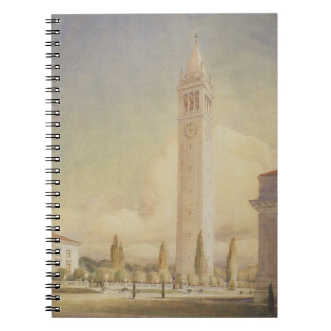 Campanile Rendering Notebook (Front)