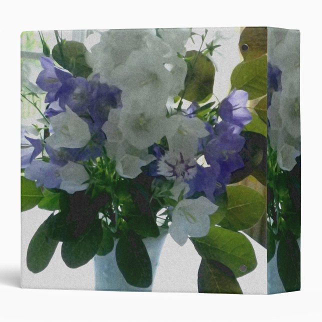 Campanula Bouquet Binder (Back/Spine)