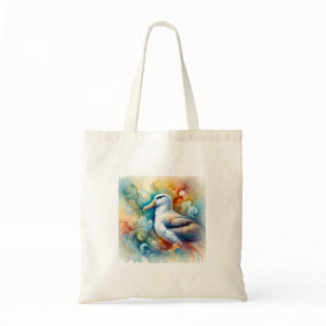 Campbell Albatross 050824AREF139 - Watercolor Tote Bag