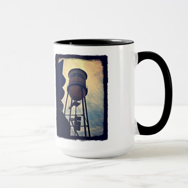Campbell CA Water Tower Mug (Right)