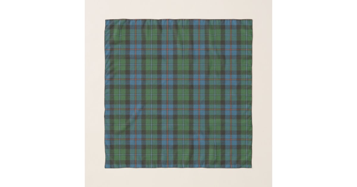 Campbell of Cawdor Tartan Vintage Leaves Hawaiian Shirt