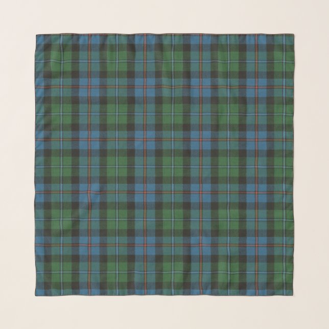 Campbell Cawdor Ancient Scottish Clan Tartan Scarf (Front)
