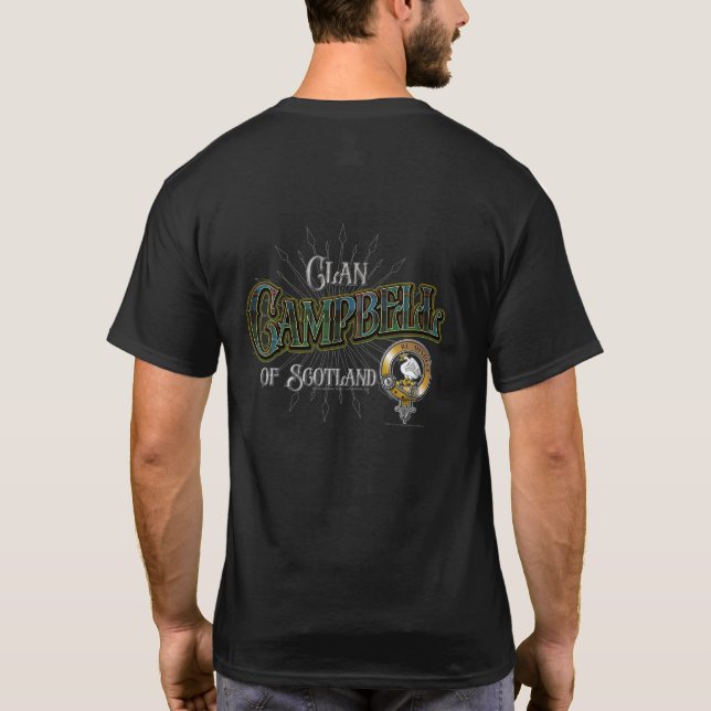 Campbell Cawdor Clan T-Shirt (Back)