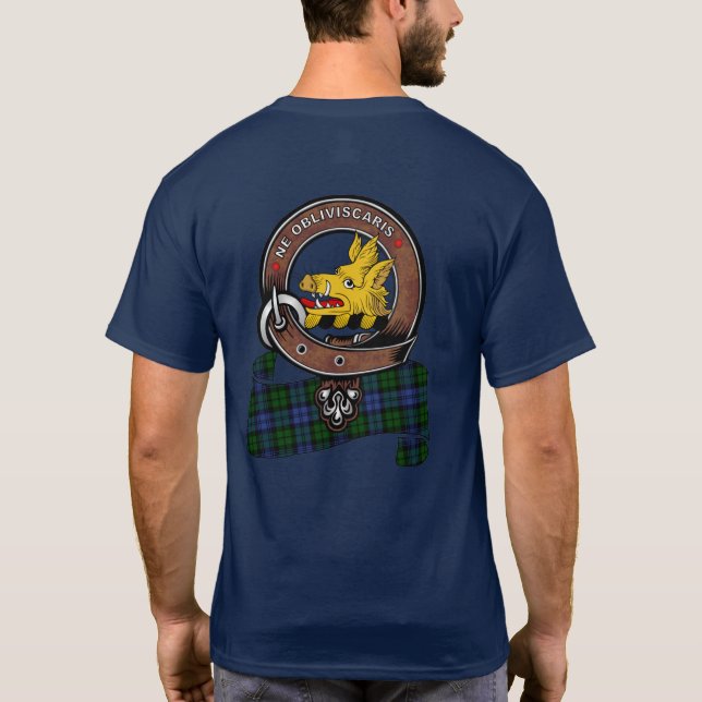 Campbell Clan Badge T-Shirt (Back)