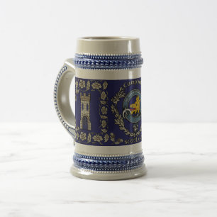 Campbell Clan Castle Beer Stein