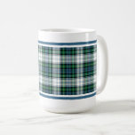 Campbell Clan Dress Tartan Green Scottish Plaid Coffee Mug at Zazzle