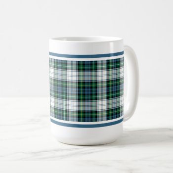 Campbell Clan Dress Tartan Green Scottish Plaid Coffee Mug by plaidwerx at Zazzle