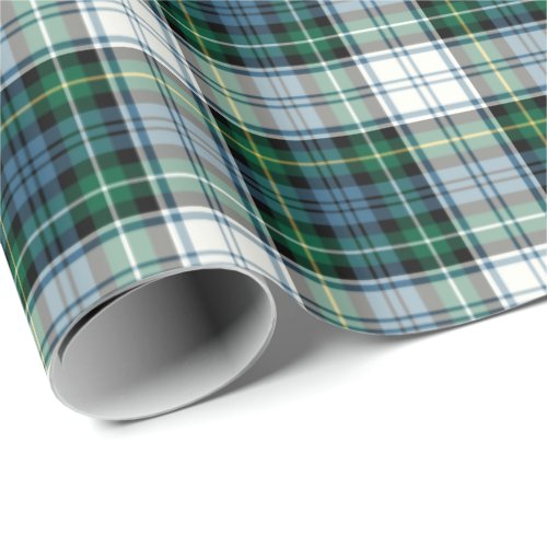 Campbell Clan Dress Tartan Scottish Plaid Pattern Wrapping Paper