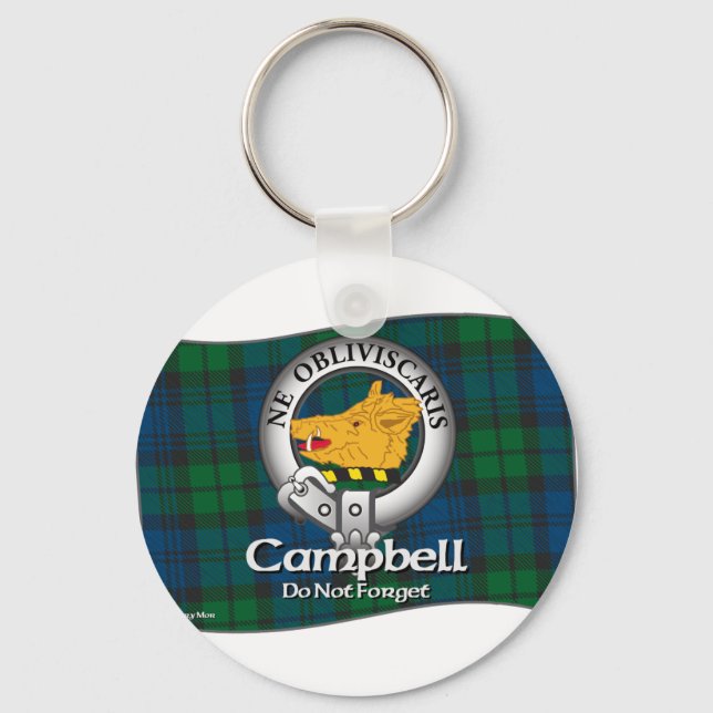 Campbell Clan Keychain (Front)