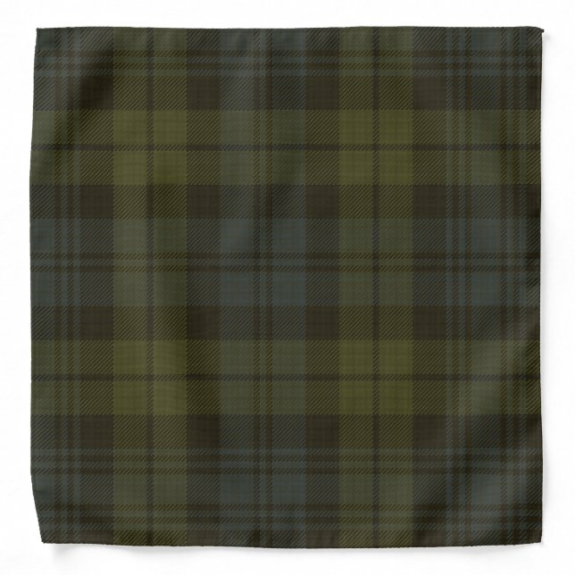 Campbell Clan Tartan Bandana (Front)