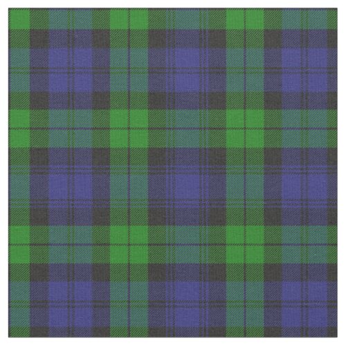 Campbell Clan Tartan Plaid Black Watch Fabric