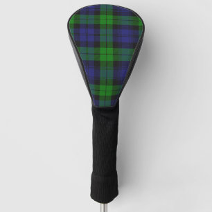 Campbell Clan Tartan Plaid Black Watch Golf Head Cover