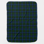 Campbell Clan Tartan Plaid Pattern Stroller Blanket