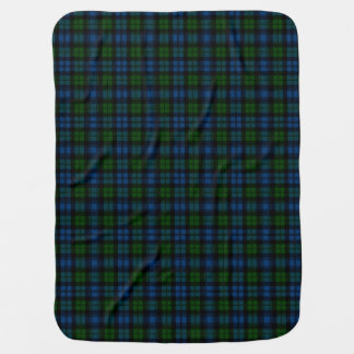 Campbell Clan Tartan Plaid Pattern Stroller Blanket