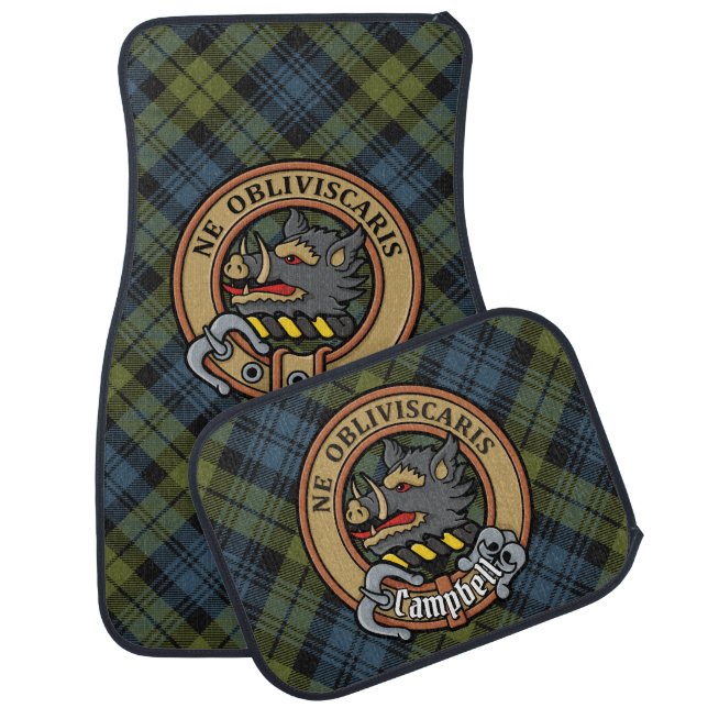 Campbell Crest Car Floor Mat (Set)