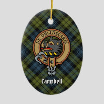 Campbell Crest Ceramic Ornament