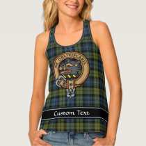 Campbell Crest Crest over Tartan Tank Top