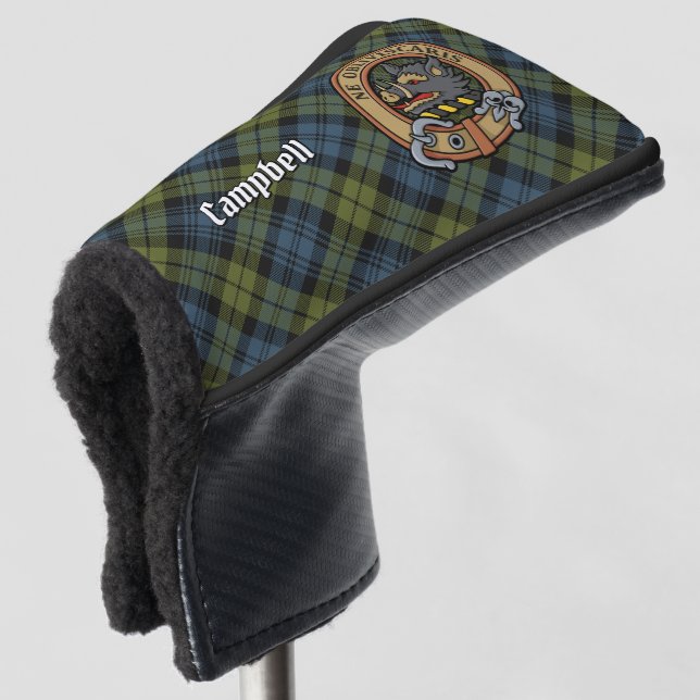 Campbell Crest Golf Head Cover (3/4 Front)