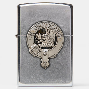 Campbell Crest & Hunting Tartan Zippo Lighter