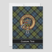 Campbell Crest Invitation