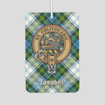 Campbell Crest over Dress Tartan Air Freshener