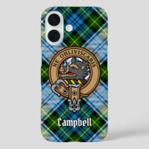 Campbell Crest over Dress Tartan iPhone 16 Case